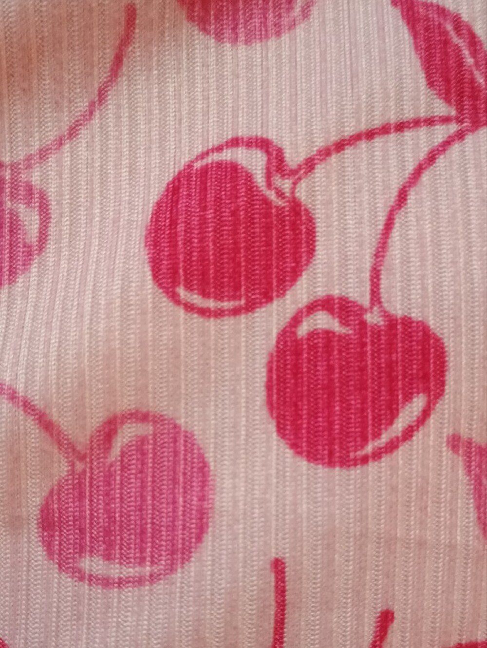 NWT Juicy Couture Sleepshirt JC Cherry Toss Pink Button Nightgown Size Medium - Picture 9 of 12